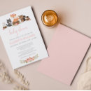 Search for pink woodland baby shower invitations Eucalyptus