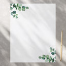 Search for greenery stationery paper Botanical