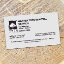 Search for tree removal business cards Trimming