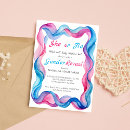 Search for simple gender reveal invitations Minimalist