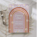 Search for boho rainbow birthday invitations Retro