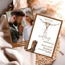 Search for cowboy boot invitations Bride