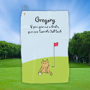 Search for funny golf towels Joke