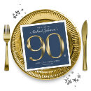Search for navy and gold napkins Ninety