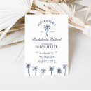 Search for chic bachelorette party invitations Itinerary