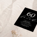 Search for 60 years birthday invitations Adult birthday party