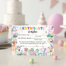 Search for adoption certificate Birthday