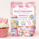 Search for candy land party invitations Girl