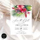 Recherche de aquarelle tropicale invitations Pour eux