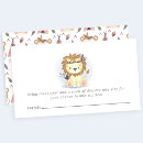 Recherche de lion tribal cartes postales Baby shower lion