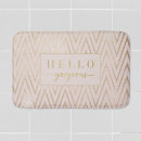 Search for hello gorgeous bath mats Calligraphy