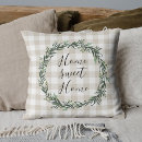 Recherche de home sweet home pillows Beige
