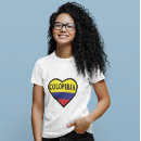 Recherche de drapeau la colombie tshirts Racines colombiennes