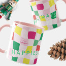 Recherche de tartan plaid mugs De noël