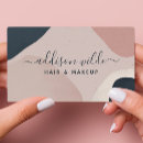 Search for neutral business cards Hair stylist