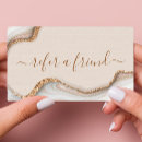 Recherche de parrain cartes visite Salon de beauté
