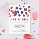 Search for modern 4th of july invitations Summer