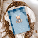 Search for denim baby shower invitations Modern