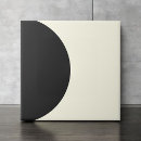 Search for black and white geometric tiles Simple