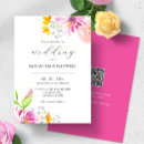 Search for fuchsia and orange wedding invitations Couple