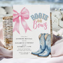 Search for bow gender reveal invitations He or she