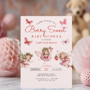 Recherche de berry baby shower invitations Une baie sucrée