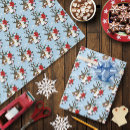 Search for christmas wreath wrapping paper Pine branches