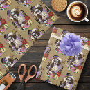 Search for sugar skull wrapping paper Roses