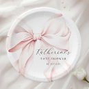 Search for bridal shower paper plates Blush pink
