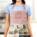 Search for pink stripes aprons Modern