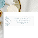 Search for turquoise return address labels Elegant