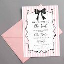 Recherche de black bridal shower invitations Arc noir