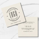 Search for ivory business cards Modern