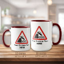 Search for warning sign mugs Triangle