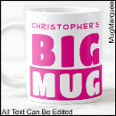 Search for funny text mugs Big