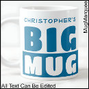 Search for blue text mugs Modern