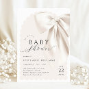 Search for white baby shower invitations Elegant