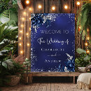 Search for silver wedding posters Navy blue