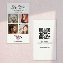 Search for four sided business cards Makeup artist