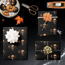 Recherche de humain papier cadeau Noir