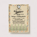 Search for vintage travel baby shower invitations The adventure begins