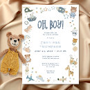 Search for oh baby invitations Teddy bear