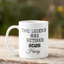 Search for the legend has retired mugs Humour