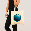 Recherche de hexagone sacs Bleu