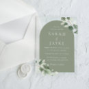 Search for sage square wedding invitations Modern