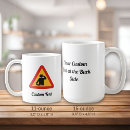 Search for warning road sign mugs Danger