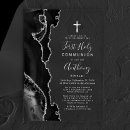 Recherche de marbre gris invitations Noir
