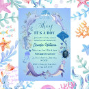 Search for ahoy baby boy shower invitations Dolphin