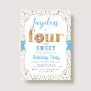 Search for boy doughnut birthday invitations Sprinkles