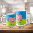 Search for elephant cartoon mugs Pink